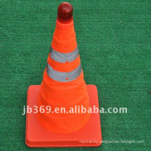 Key light brand Retractable Traffic Cone